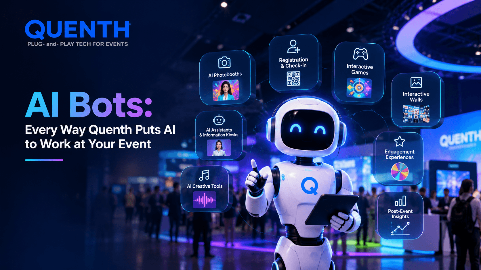 AI Bots: Every Way Quenth Puts AI to Work at Your Event