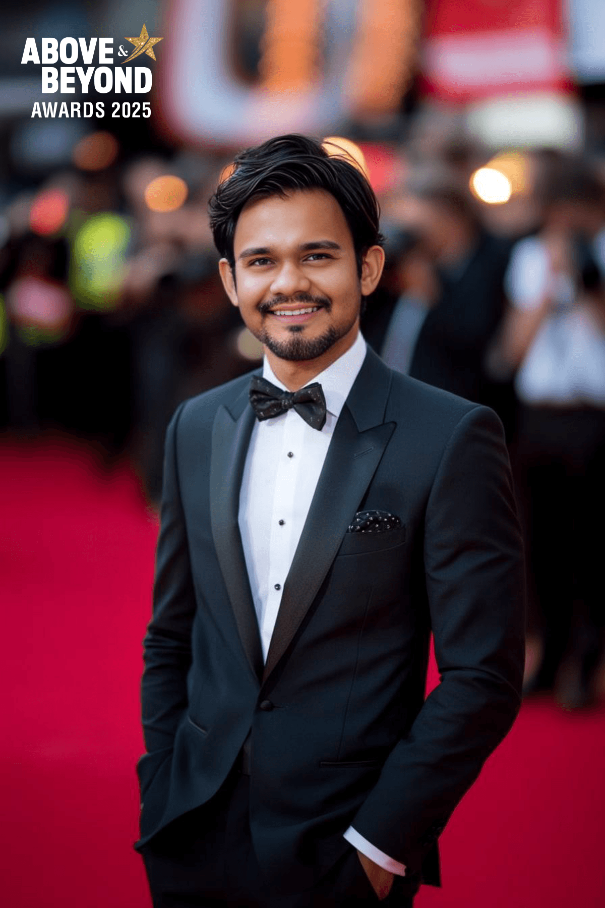 AI Photobooth red carpet portrait in Karjat by Quenth