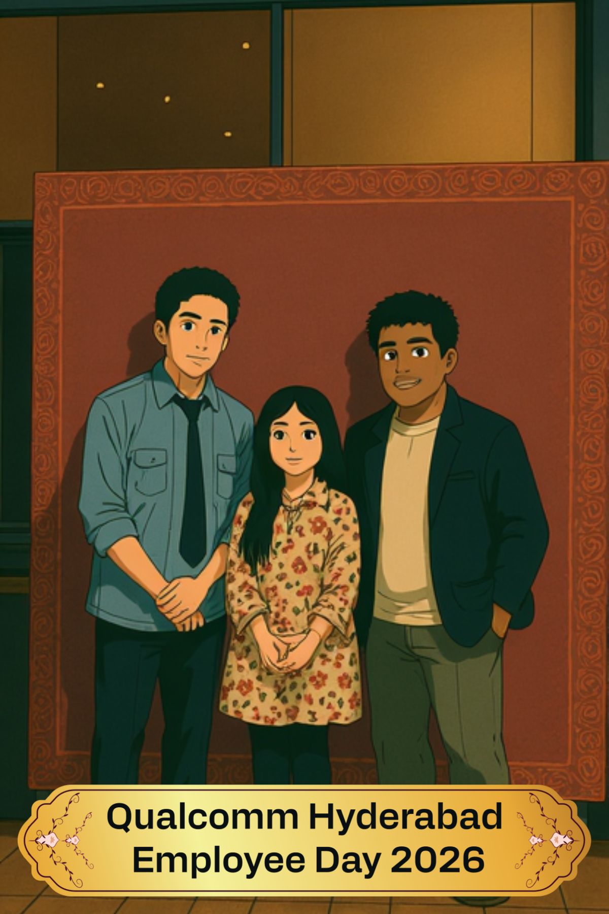 AI Ghibli Booth in Hyderabad by Quenth