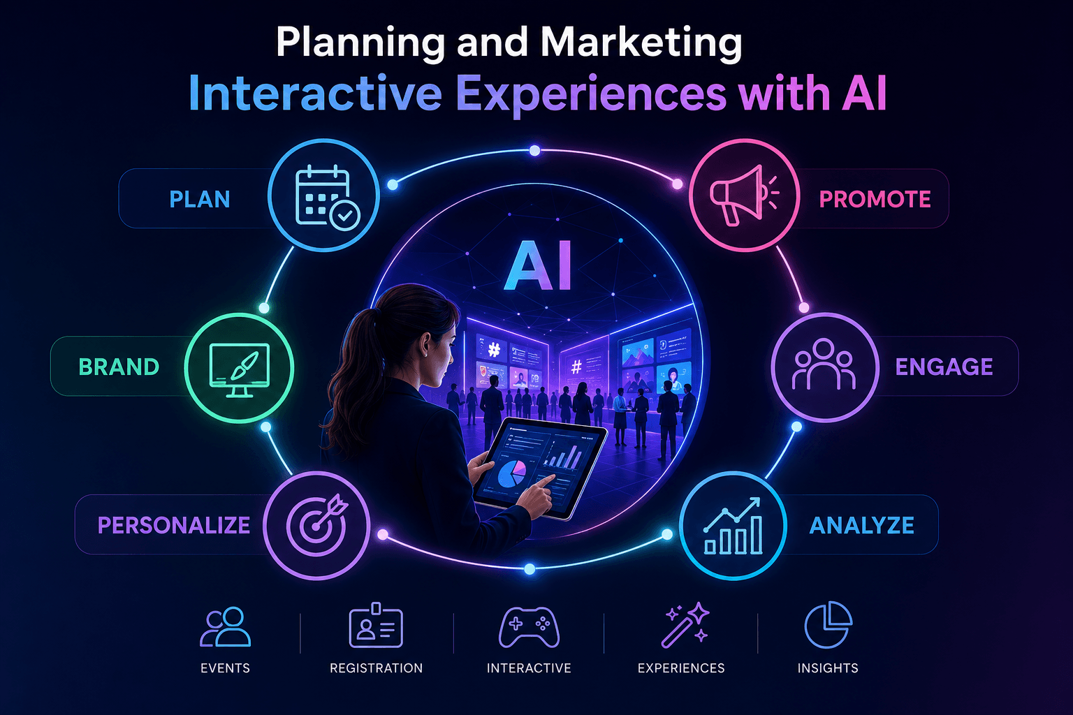 Planning events with ai