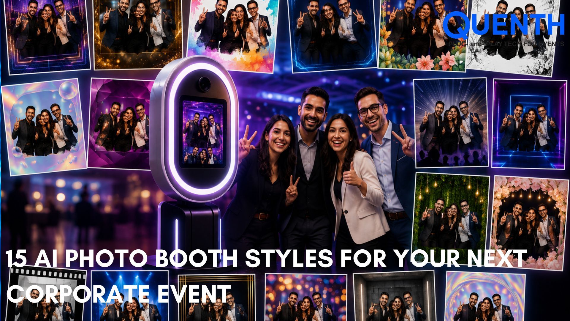 15 AI Photo Booth Styles for Your Next Corporate Event