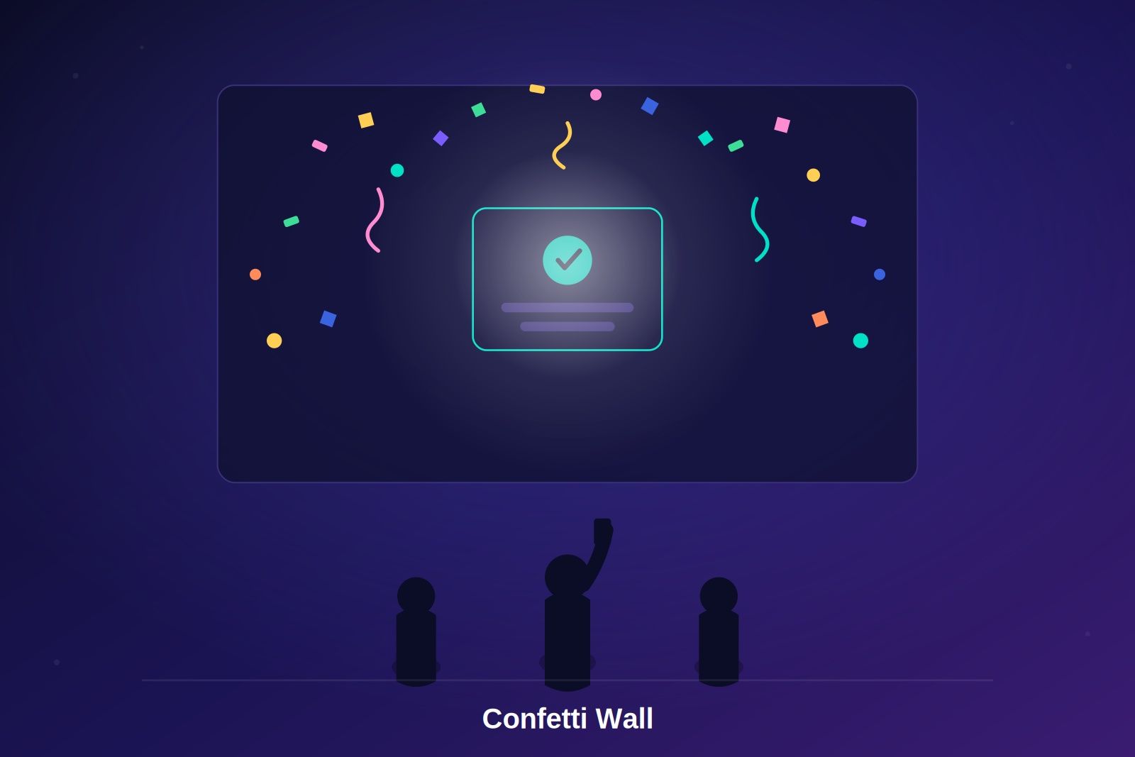 confetti wall- quenth