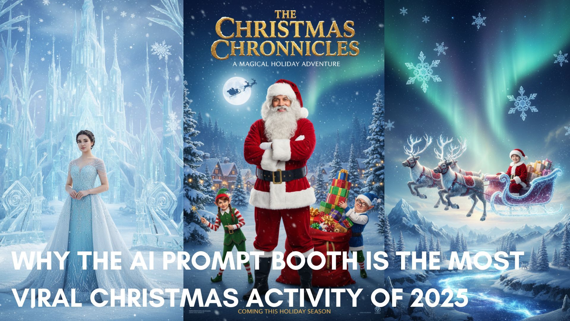 Why the AI Prompt Booth Is the Most Viral Christmas Activity of 2025