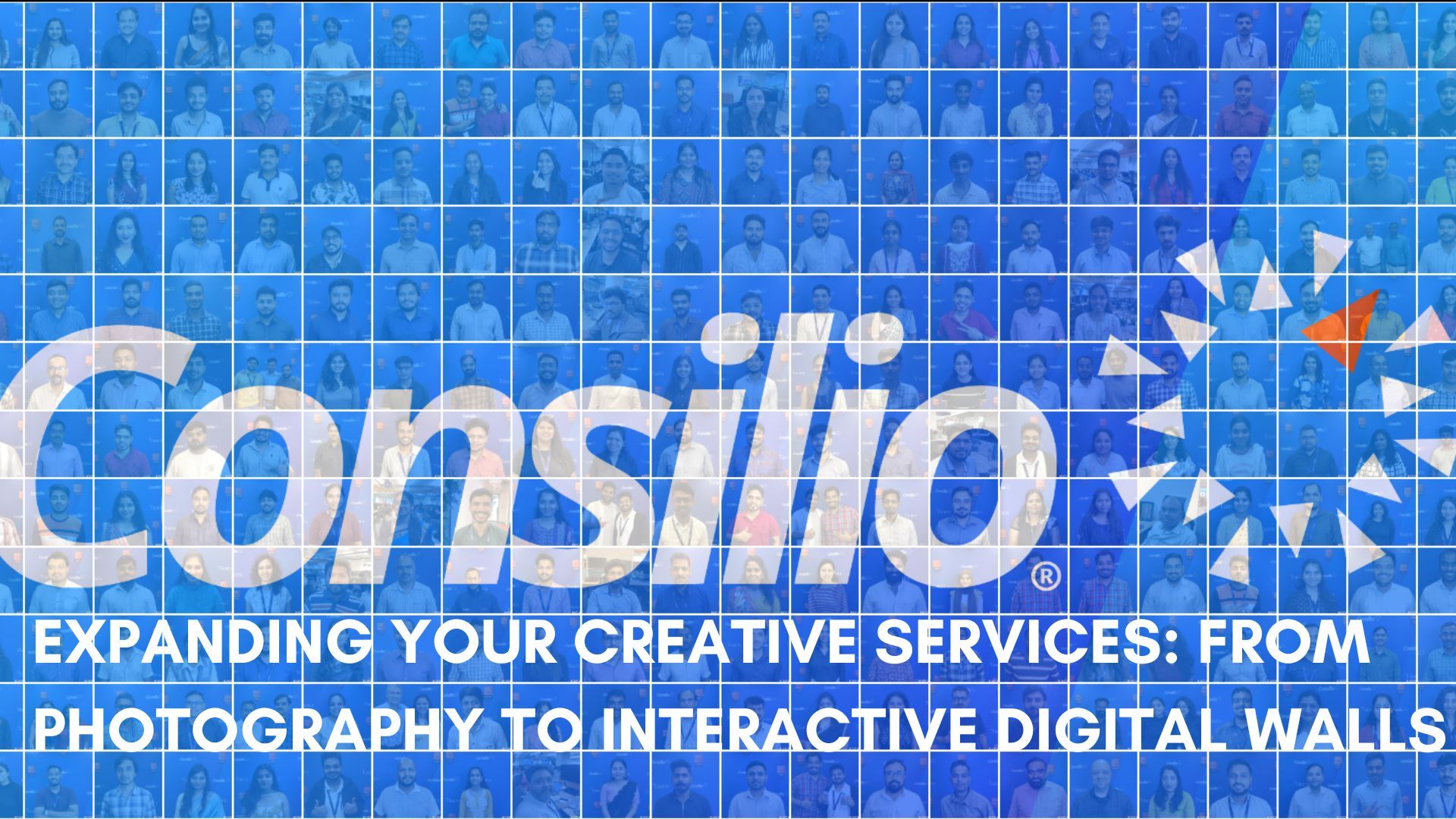 photo mosaic wall for Consilio by Quenth