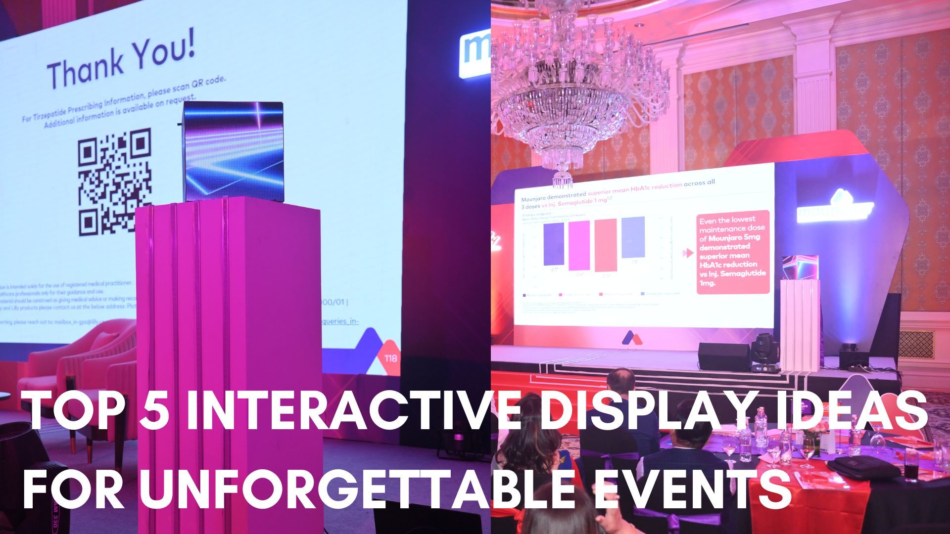 Top 5 Interactive Display Ideas For Unforgettable Events