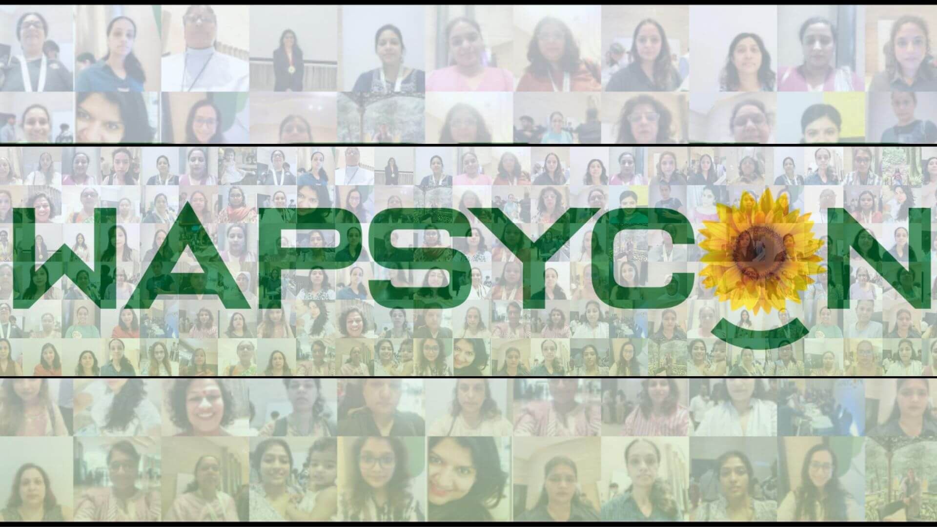 WAPSYCON Debuts with Photo Mosaic Wall in Mumbai